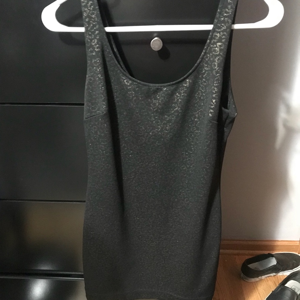 Forever 21 Black Cheetah Print Body Con Dress
